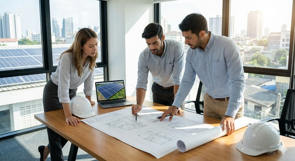 Solar energy consultation and planning